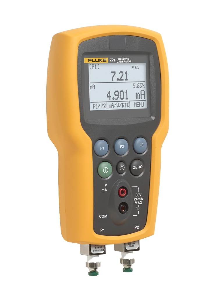 Fluke 721-3650 Dual Sensor Pressure Calibrator 2.48bar - 345bar