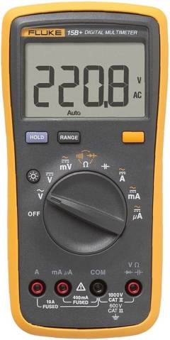 Fluke 15B+ Digital Multimeter 6101376