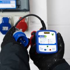 Martindale BZ201-16 Industrial 16A Socket Tester with Audible Buzzer