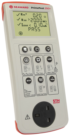 Seaward Primetest 250 Plus PAT Tester and Datalogger Software 403A910