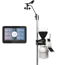 Davis Wireless Vantage Pro2, 24 hour fan aspirated radiation shield and WeatherLink console - 6253