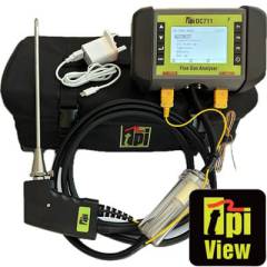 TPI DC711-VKIT Flue Gas Analyser Kit with TPI View